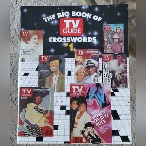 Never Used, Vintage And Rare The Big Book of TV Guide Crosswords #1